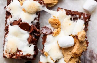 Protein S’mores Brownies – Fit Foodie Finds