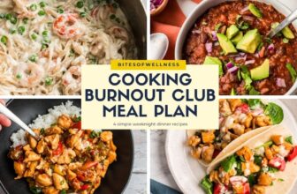 Your Quick + Stress-Free Weekly Meal Plan