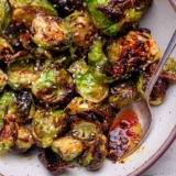 Chili Crunch Brussels Sprouts Recipe