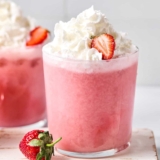 Easy Strawberries and Cream Cocktail