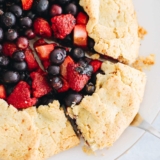 Almond Flour Berry Galette – The Healthy Maven