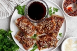 Crispy Air Fryer Chili Crunch Rolls (Rice Paper Wrapped!)