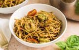 Pesto Shrimp Pasta (Easy 15 Minute Dinner)